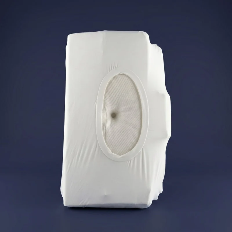 Taie d'oreiller fraîche et pratique (système drap housse) - Pose rapide, nuits fraîches
