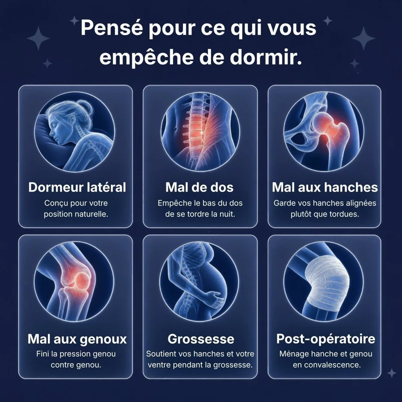 Coussin Orthopédique Cellsius - Le choc d'un sommeil sans douleur