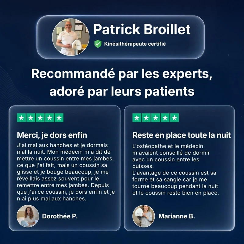 Coussin Orthopédique Cellsius - Le choc d'un sommeil sans douleur