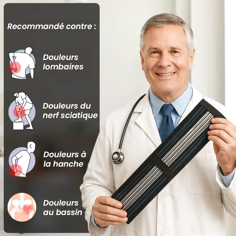 Ceinture lombaire pour sciatique - OrthoBelt®