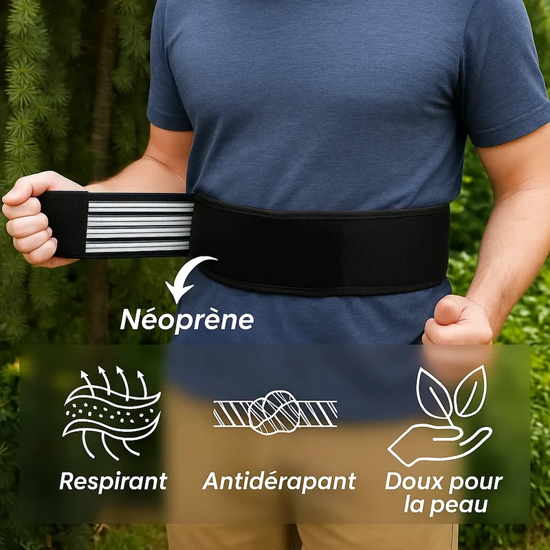 Ceinture lombaire pour sciatique - OrthoBelt®