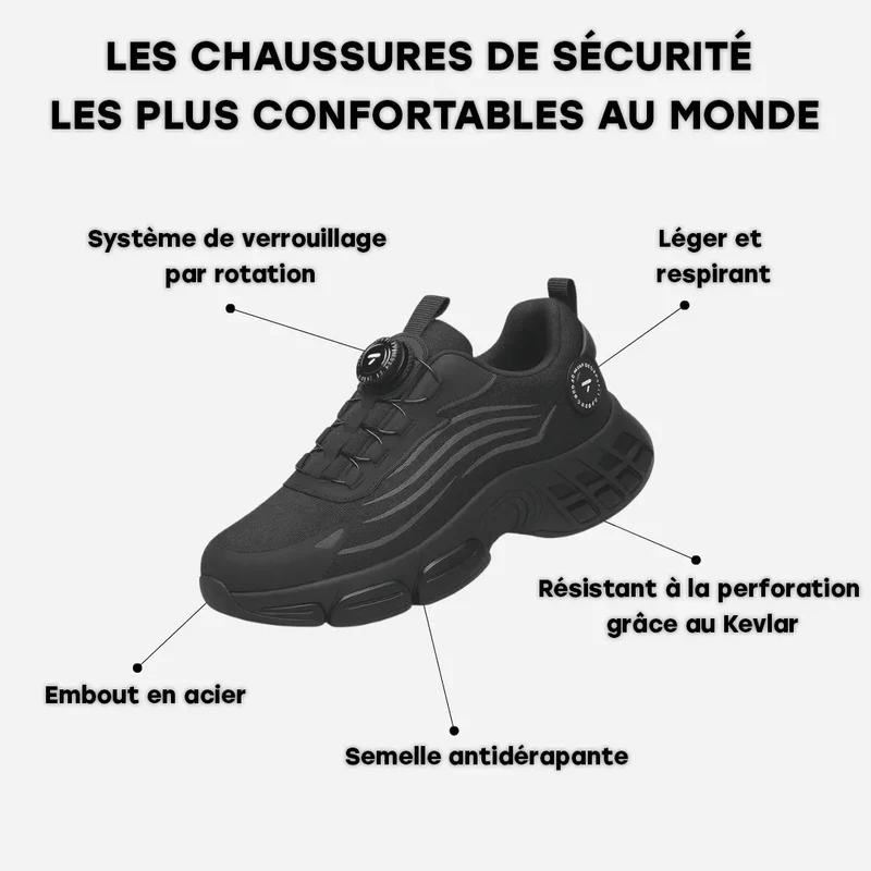 Chaussures de sécurité confortable - SecureFlex® Pro