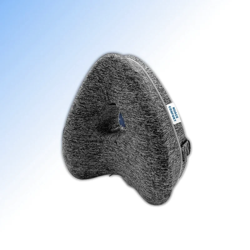 Coussin lombaire pour dormir AligneConfort® – Soulage le dos la nuit