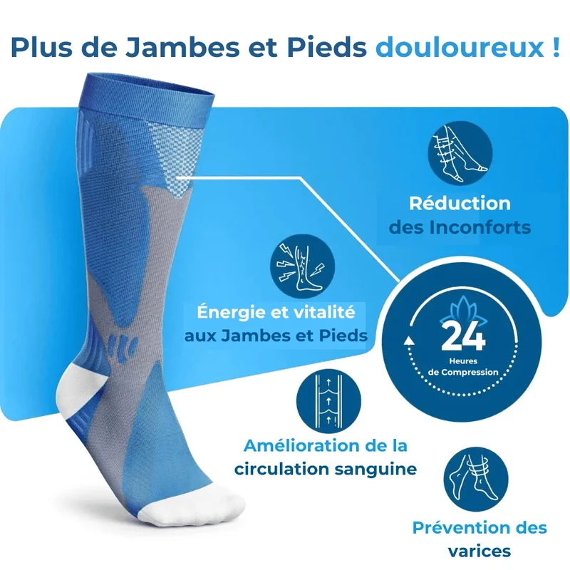 Bas de compression médicale - OrthoLeg®