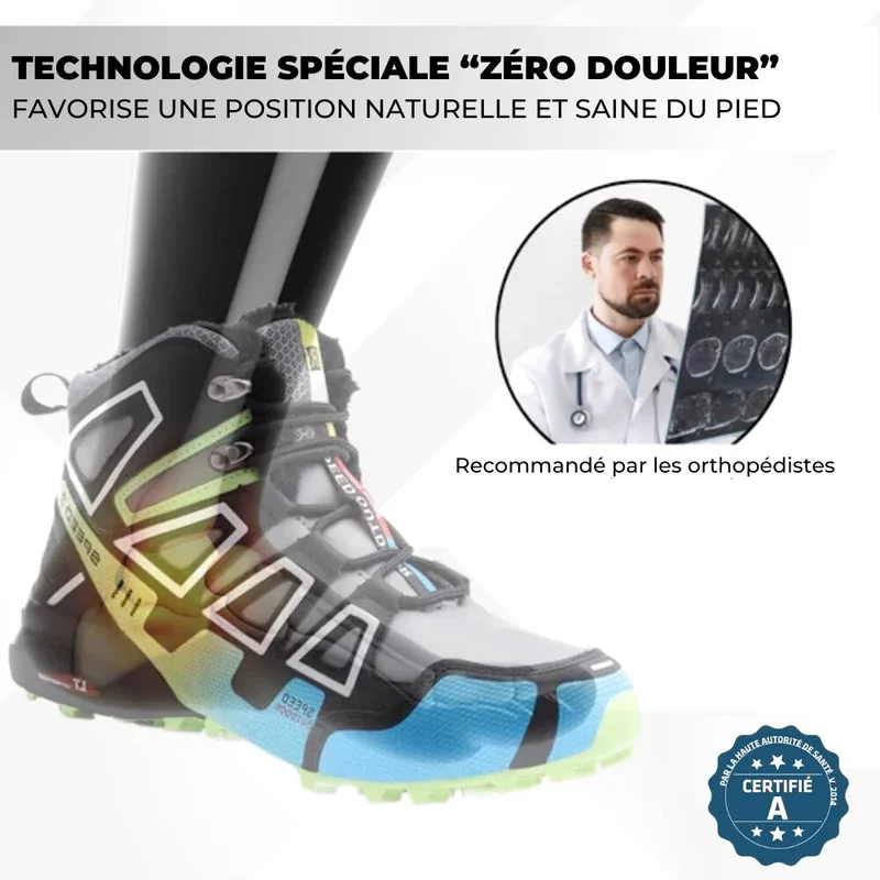 Chaussures de trekking femme - Orthotrekk®
