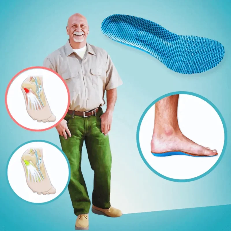 Semelles pour fasciite plantaire - Plus de douleur aux pieds en 14 jours | ConfortFlex®