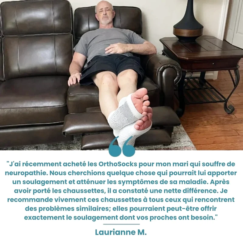 Chaussettes pour neuropathie - OrthoSocks®