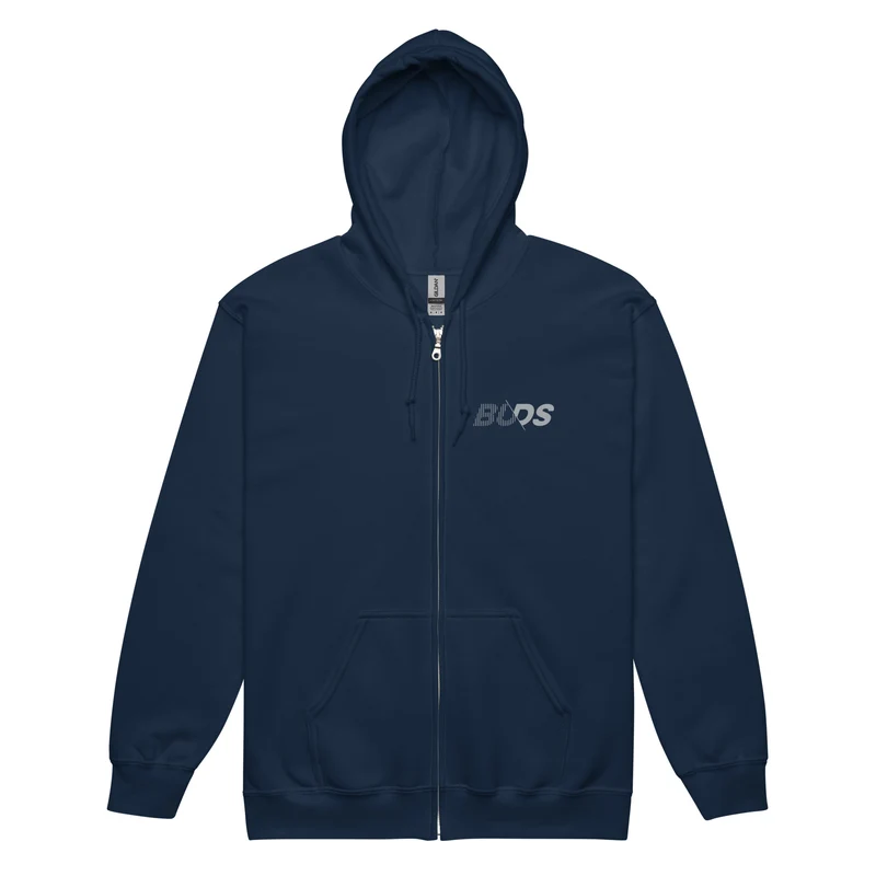 Sweat à capuche épais unisexe à fermeture éclair Buds-Sports