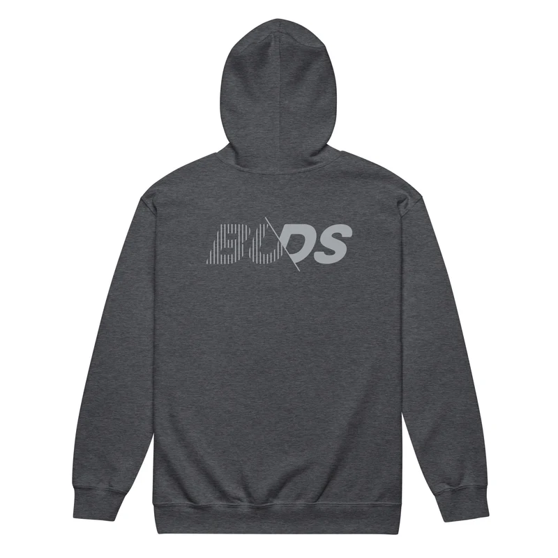Sweat à capuche épais unisexe à fermeture éclair Buds-Sports