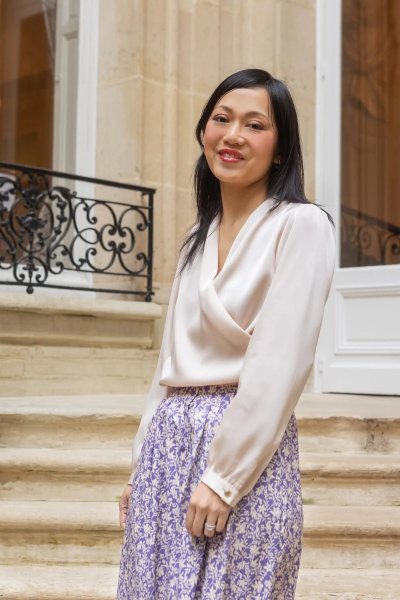 Blouse Estelle - nude