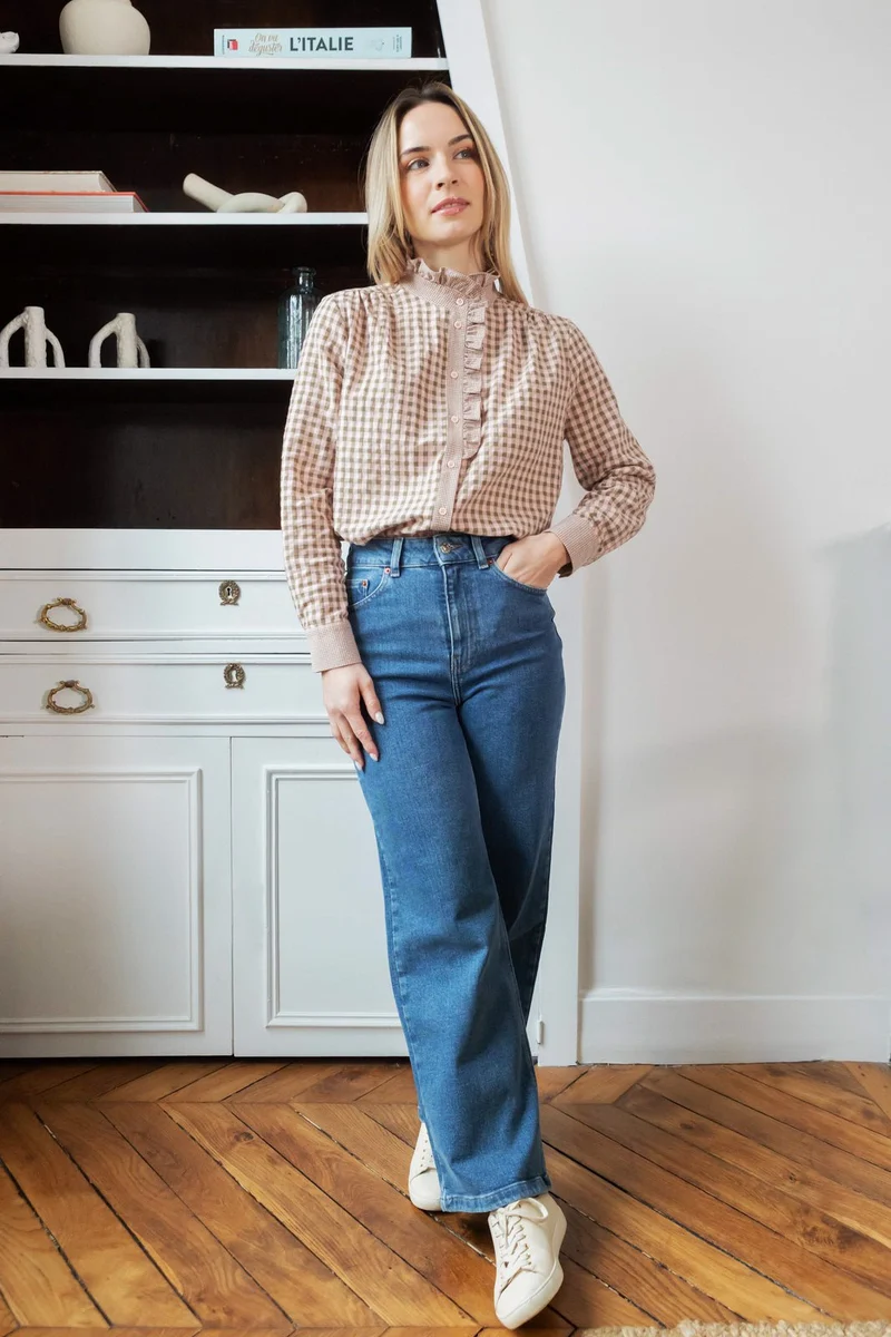 Chemise Isabelle - carreaux