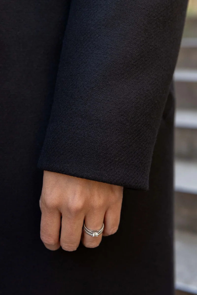 Manteau Françoise - noir
