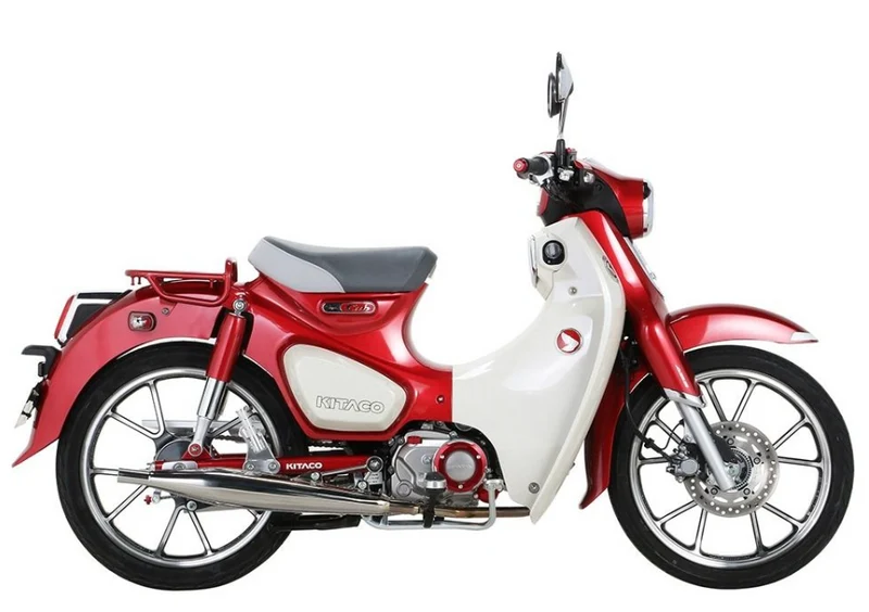 Echappement KITACO Classic Down chromé - Honda Super Cub 125