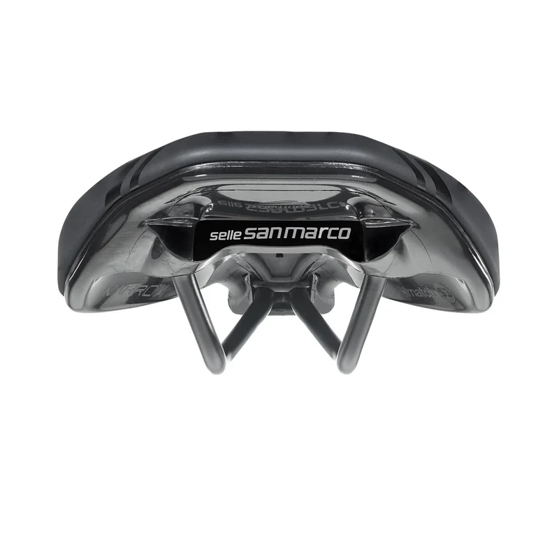 Selle SAN MARCO GROUND SHIELD DYNAMIC L3 155mm Rails Manganèse