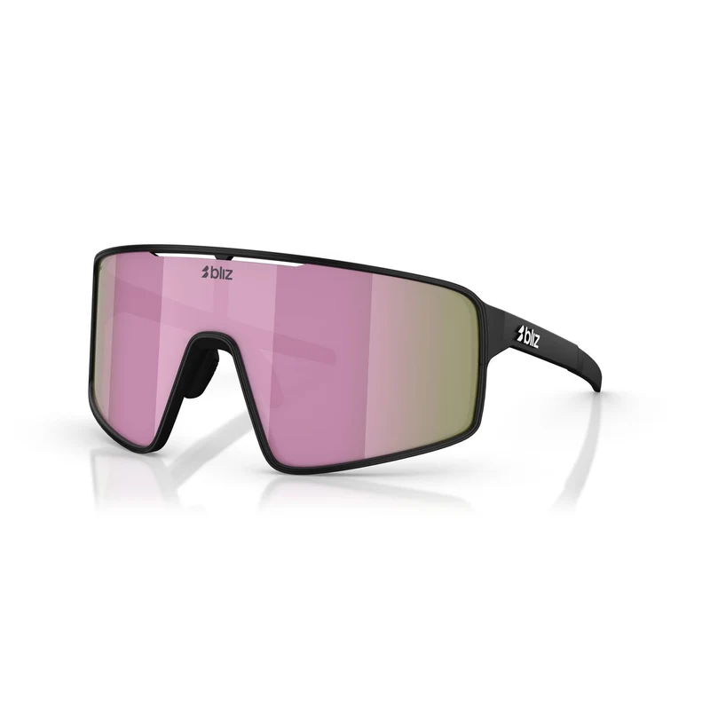 Lunettes BLIZ P001 S Noir Matt Ecran Marron Rose Multicolore