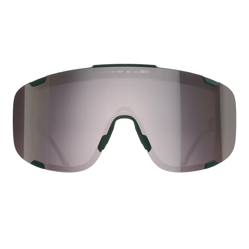 Lunettes POC DEVOUR WF + Kaki Verre Clarity Road Sunny Silver