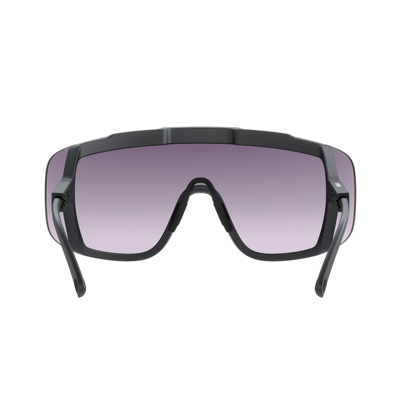 Lunettes POC DEVOUR + Noir Verre Clarity Road Sunny Silver