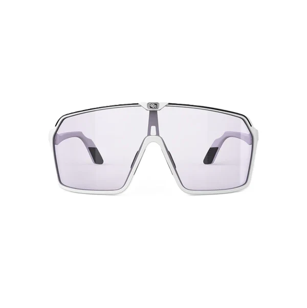 Lunettes RUDY PROJECT SPINSHIELD Blanc Verres IMPACTX™ Photochromique Laser Purple