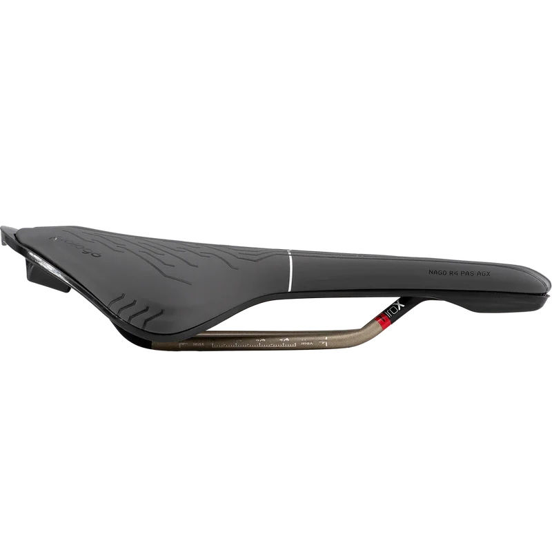 Selle PROLOGO NAGO R4 PAS AGX 137mm Rails Tirox Noir