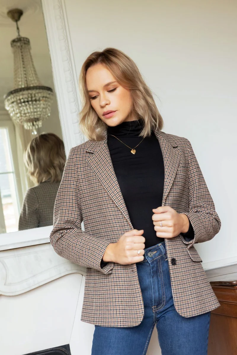 Veste Rosalind - carreaux