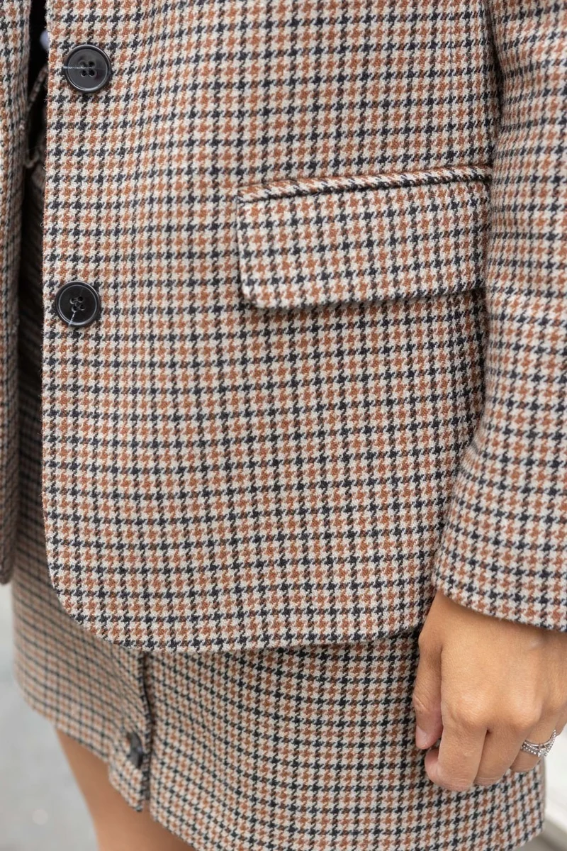 Veste Rosalind - carreaux