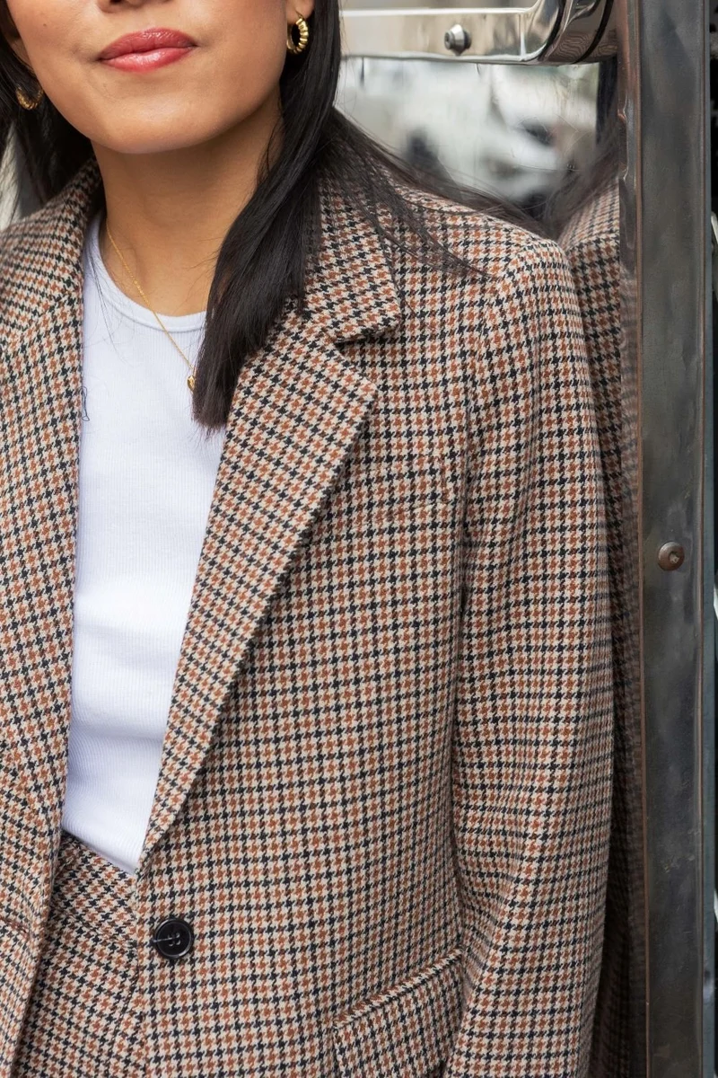 Veste Rosalind - carreaux