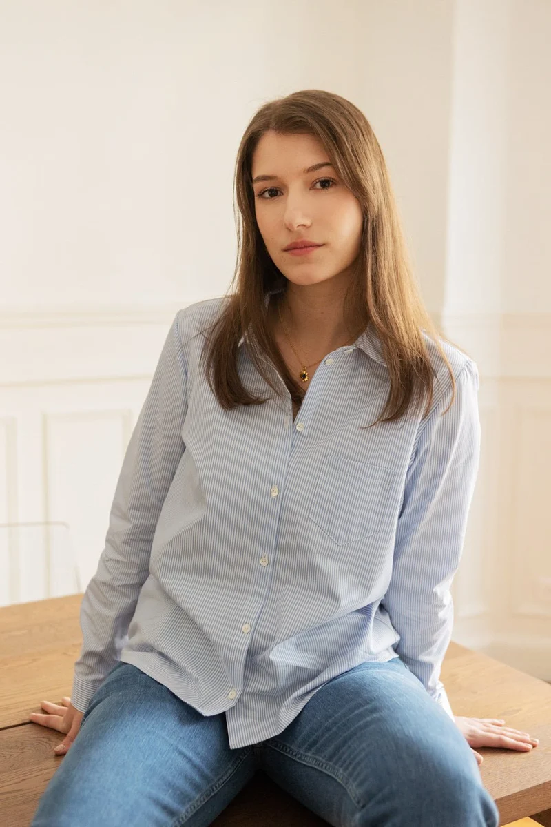 Chemise Sarah - fines rayures