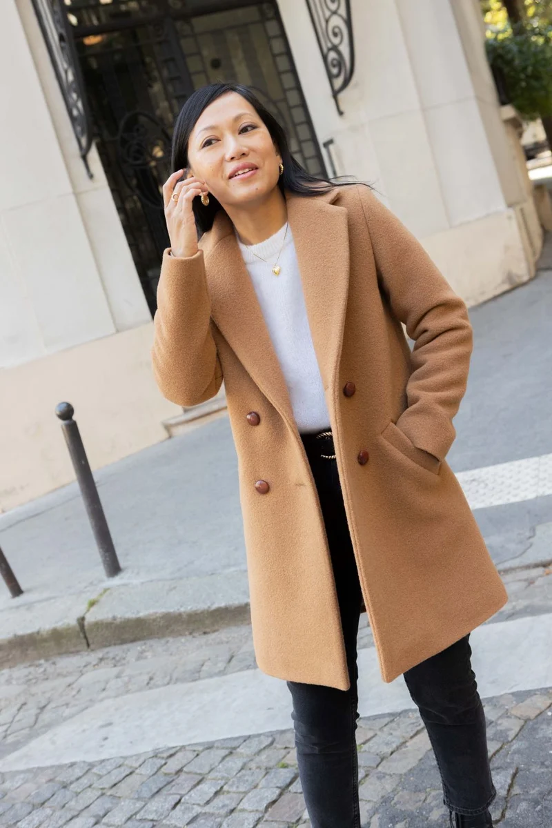Manteau Jeanne - camel
