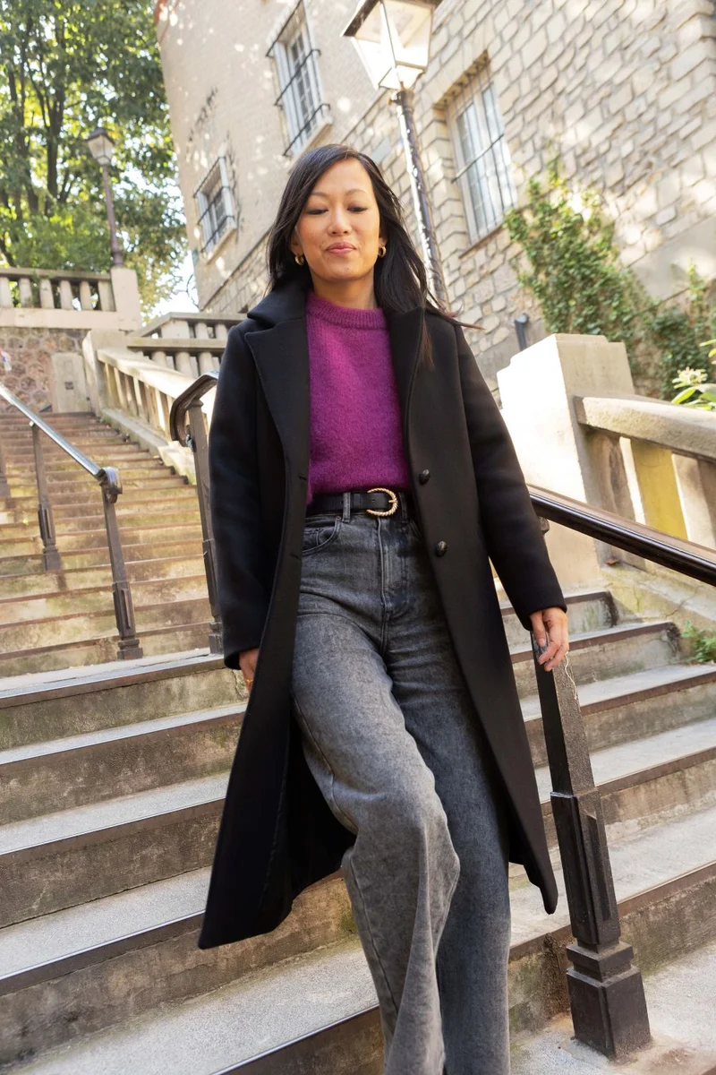 Manteau Françoise - noir