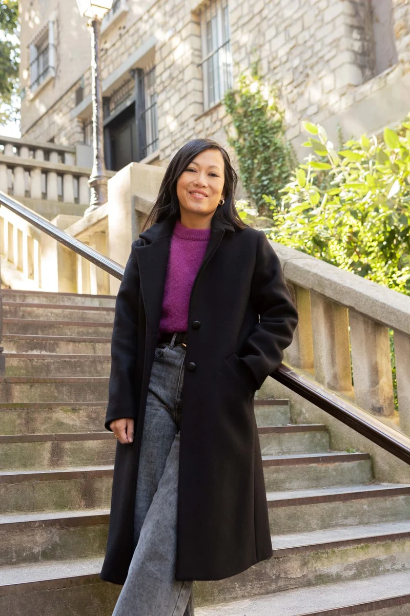 Manteau Françoise - noir