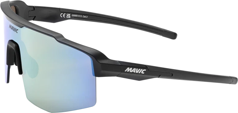 Lunettes MAVIC MVS SHIELD Noir Verre Gold/Blue