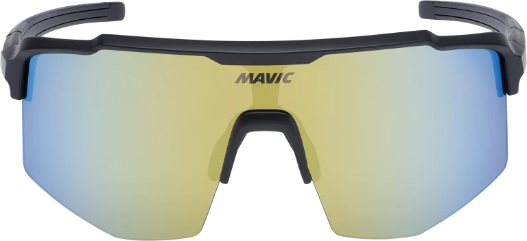 Lunettes MAVIC MVS SHIELD Noir Verre Gold/Blue
