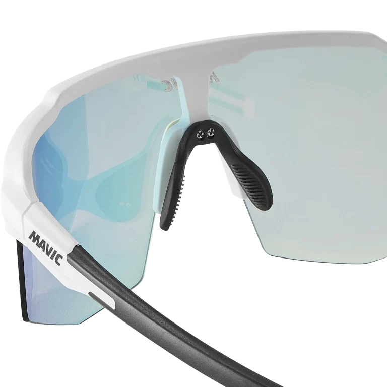Lunettes MAVIC MVS SHIELD Blanc Verre Red Photochromique