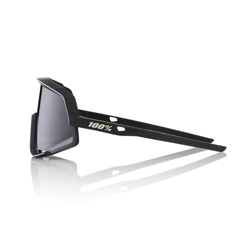 Lunettes 100% GLENDALE Soft Tact Noir Smoke Lens