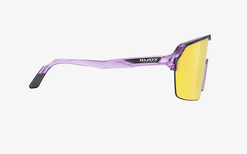 Lunettes RUDY PROJECT SPINSHIELD AIR Crystal Lilas Verres RP Optics Multilaser Yellow
