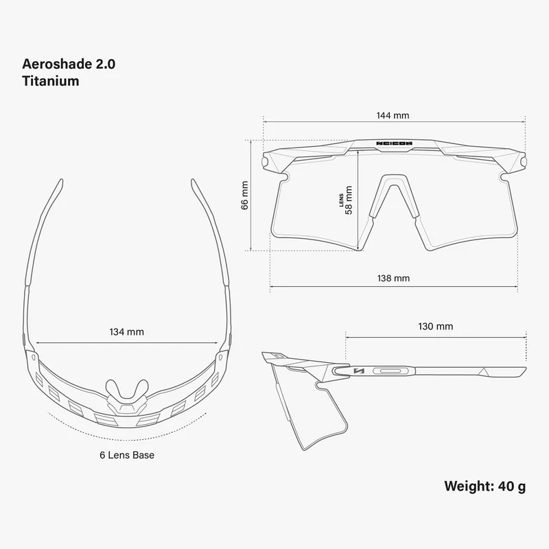 Lunettes SCICON AEROSHADE 2.0 TITANIUM Noir Crystal Gloss Verre Multimirror Silver + Pink