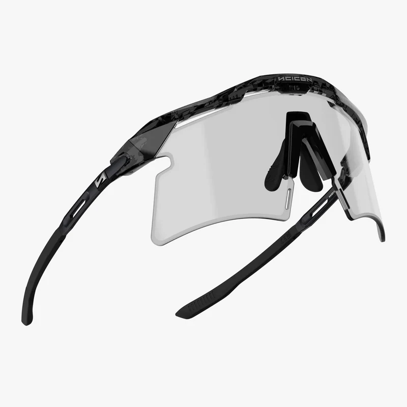 Lunettes SCICON AEROSHADE 2.0 TITANIUM Noir Crystal Gloss Verre Photochromique Grey