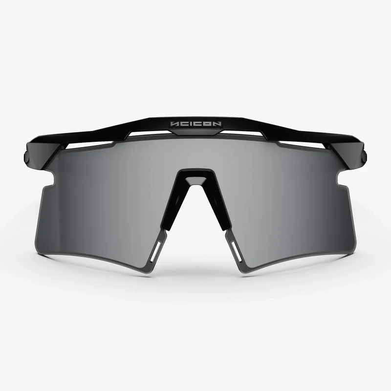 Lunettes SCICON AEROSHADE 2.0 TITANIUM Noir Matt Verre Multimirror Silver + Pink