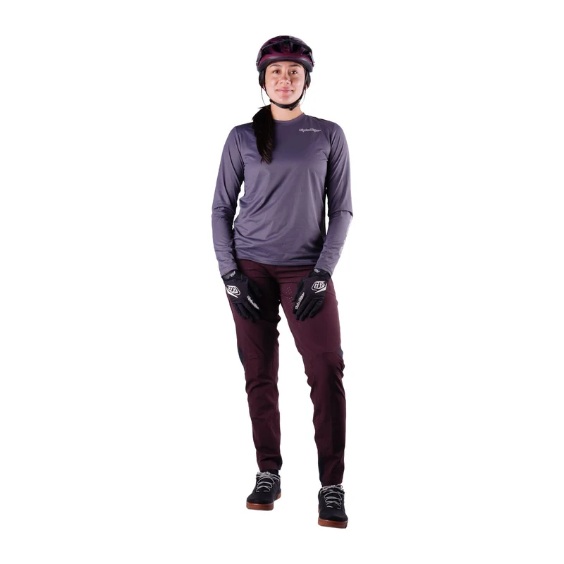 Pantalon TROY LEE DESIGNS LILIUM PRO MONO Femme Bordeaux