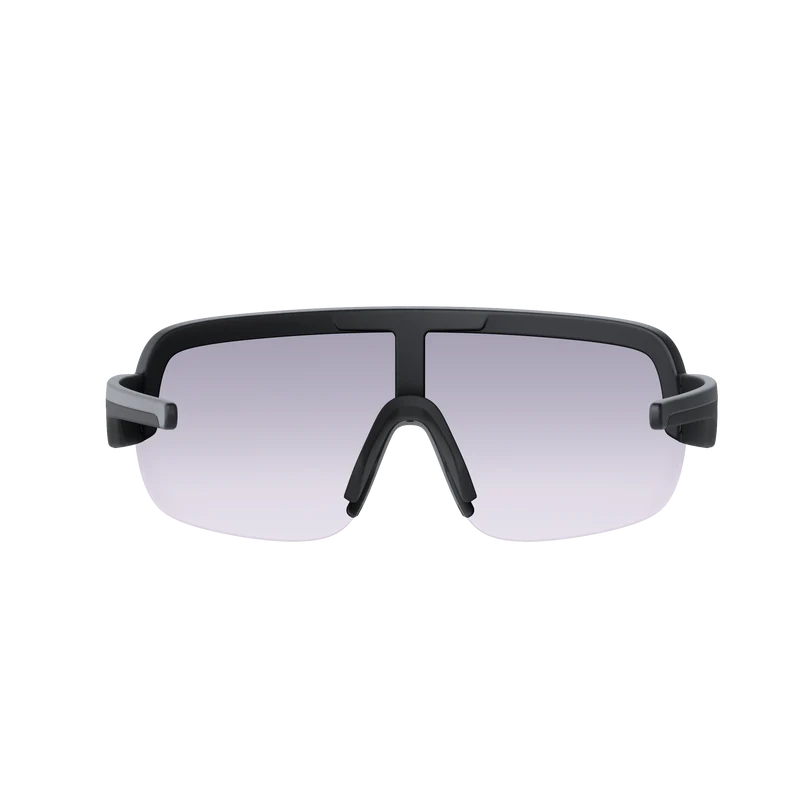 Lunettes POC AIM Noir Verre Clarity Road Sunny Silver