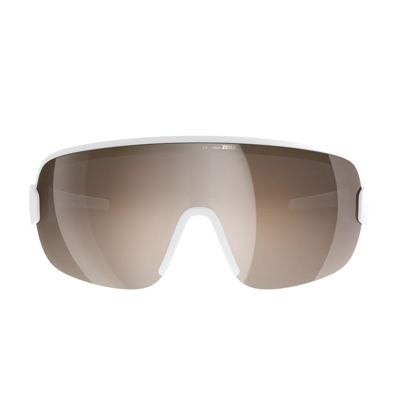 Lunettes POC AIM Blanc Verre Clarity Trail Partly Sunny Silver
