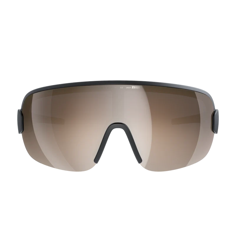 Lunettes POC AIM Noir Verre Clarity Trail Partly Sunny Silver