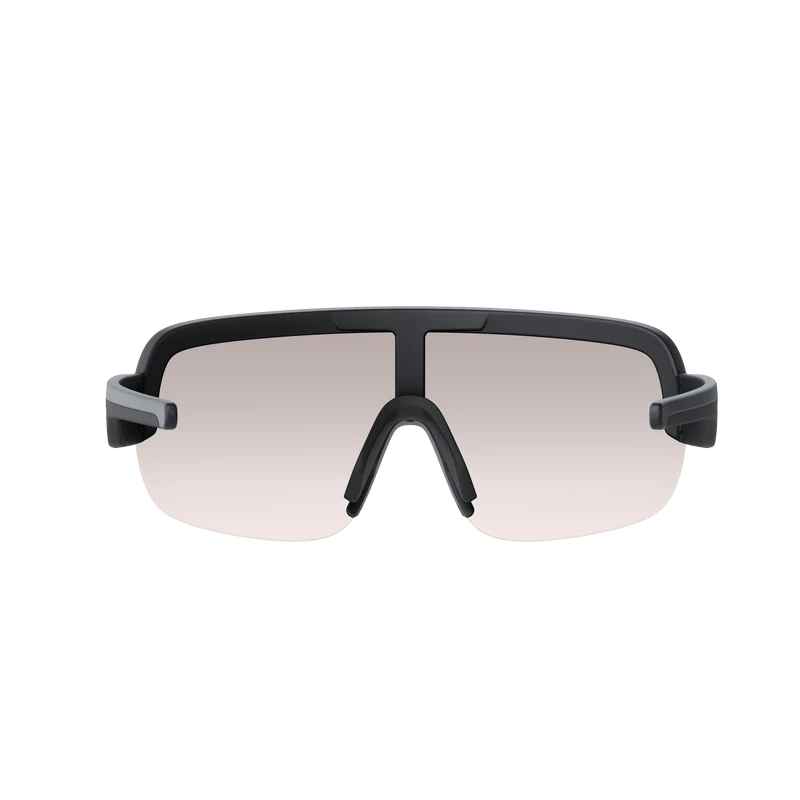 Lunettes POC AIM Noir Verre Clarity Trail Partly Sunny Silver