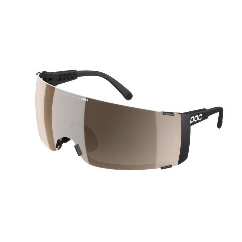 Lunettes POC PROPEL Noir Verre Clarity Trail Partly Sunny Silver