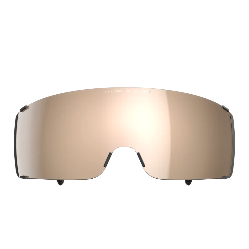 Lunettes POC PROPEL Noir Verre Clarity Trail Partly Sunny Silver