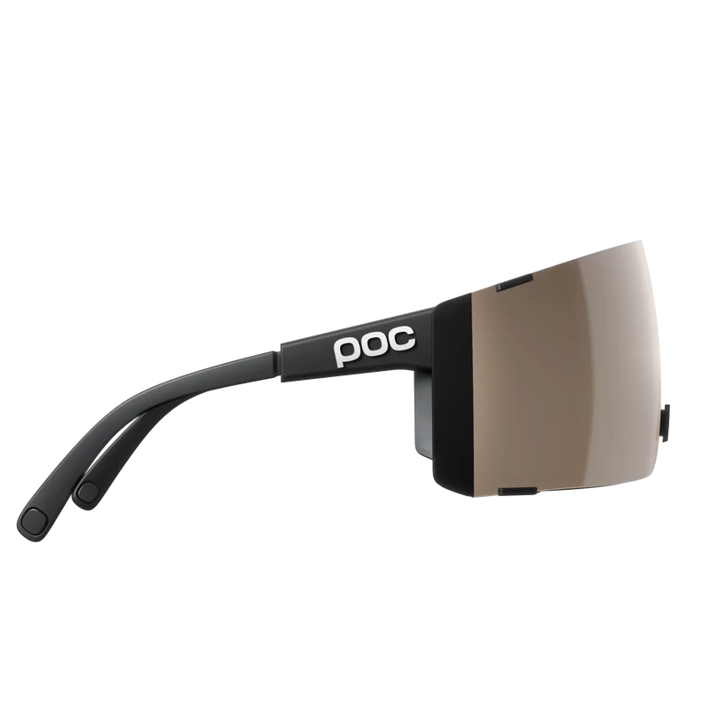 Lunettes POC PROPEL Noir Verre Clarity Trail Partly Sunny Silver