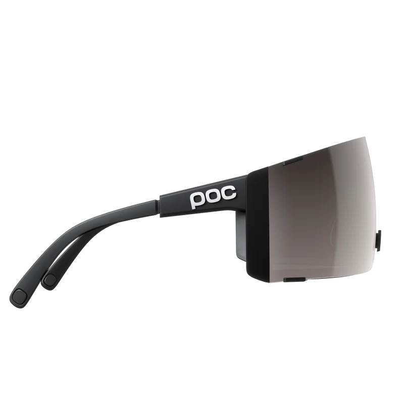 Lunettes POC PROPEL + Noir Verre Clarity Road Sunny Silver