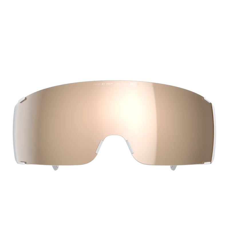 Lunettes POC PROPEL Blanc Verre Clarity Trail Partly Sunny Silver