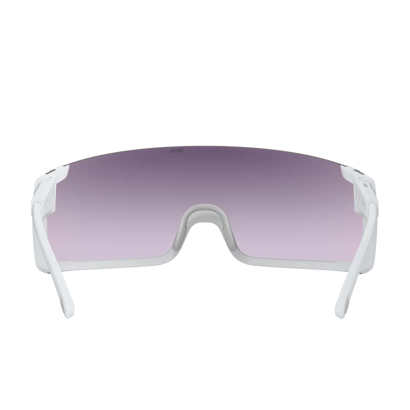 Lunettes POC PROPEL Blanc Verre Clarity Road Sunny Silver