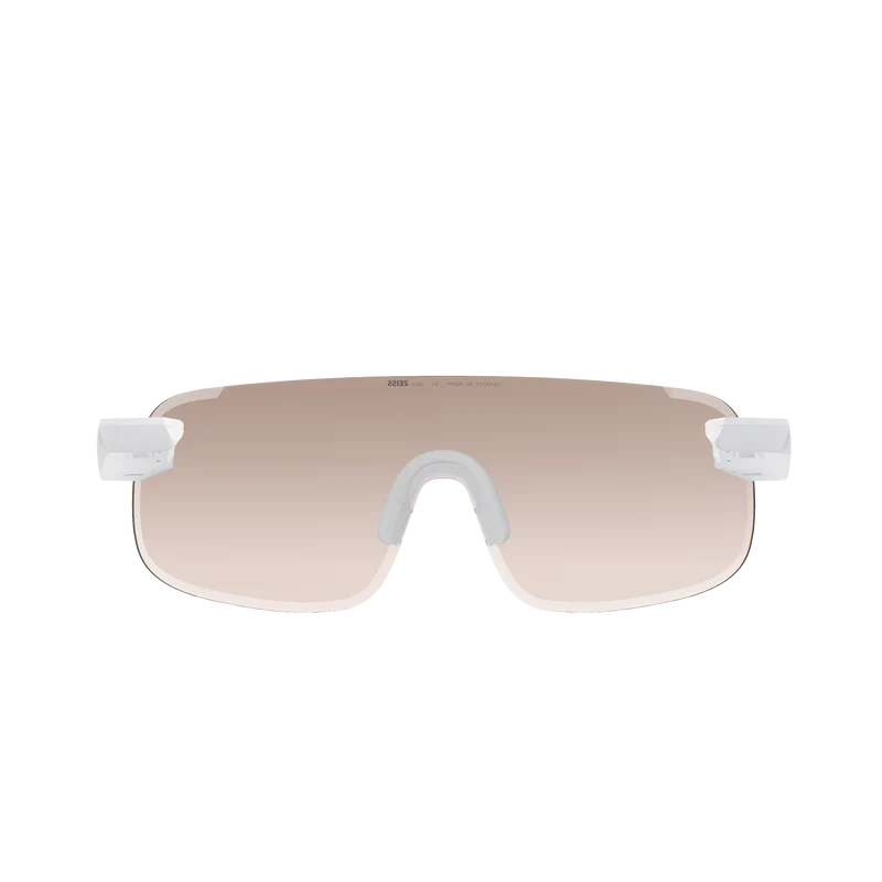 Lunettes POC ELICIT Blanc Verre Clarity Trail Partly Sunny Silver